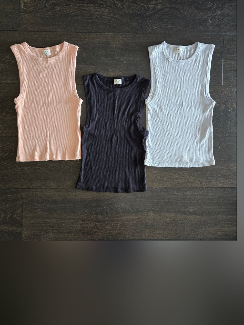 Wilfred Ribbed Sleeveless Tank Bundle